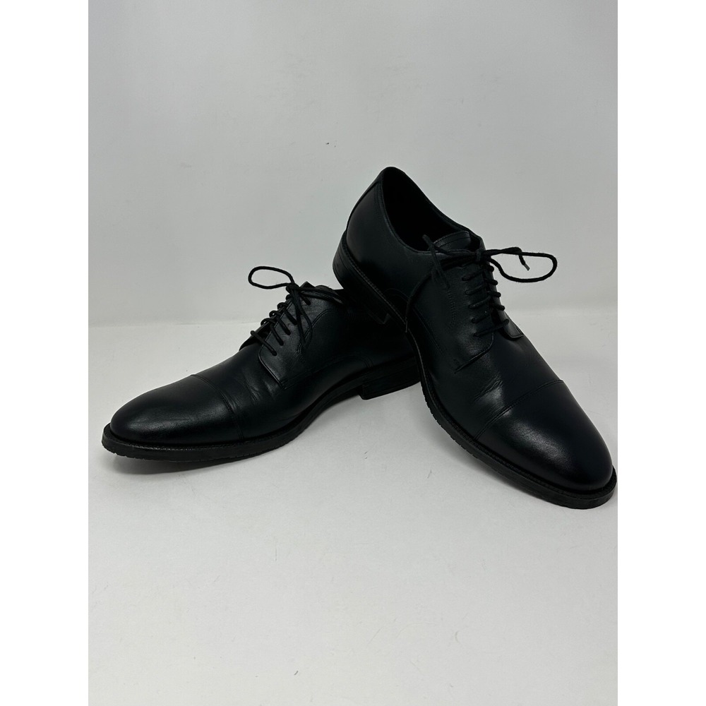 Cole Haan Men's Dress Shoes Sz 8.5 Waterproof Black Grand 360 C34136 Leather